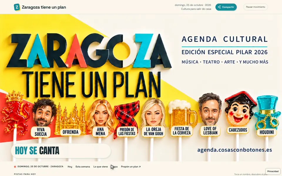 Zaragoza tiene un plan · Original
