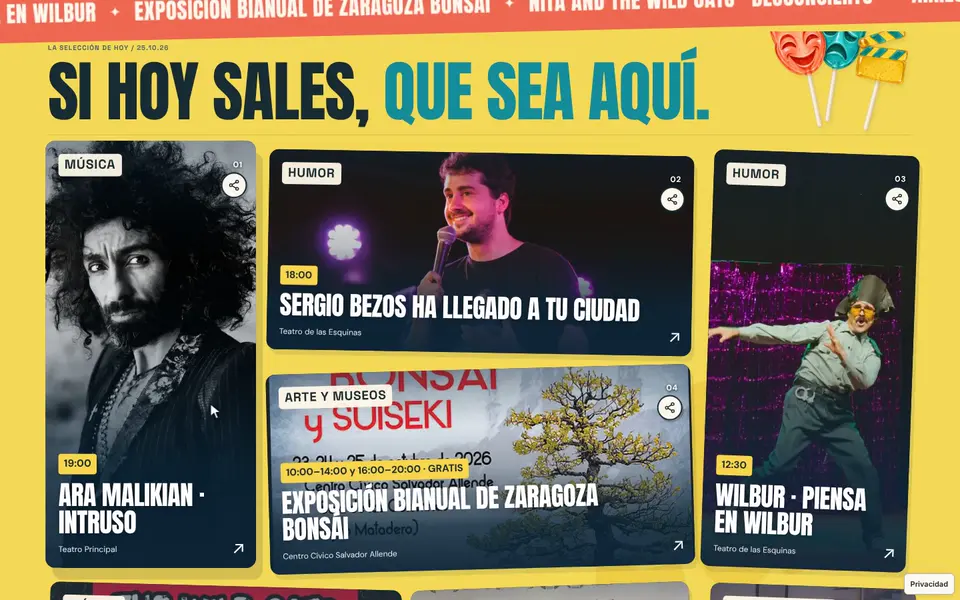 Zaragoza tiene un plan · Original