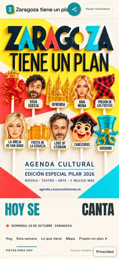 Zaragoza tiene un plan · Original