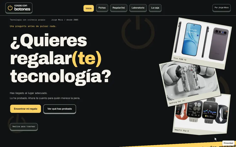 Cosas con Botones