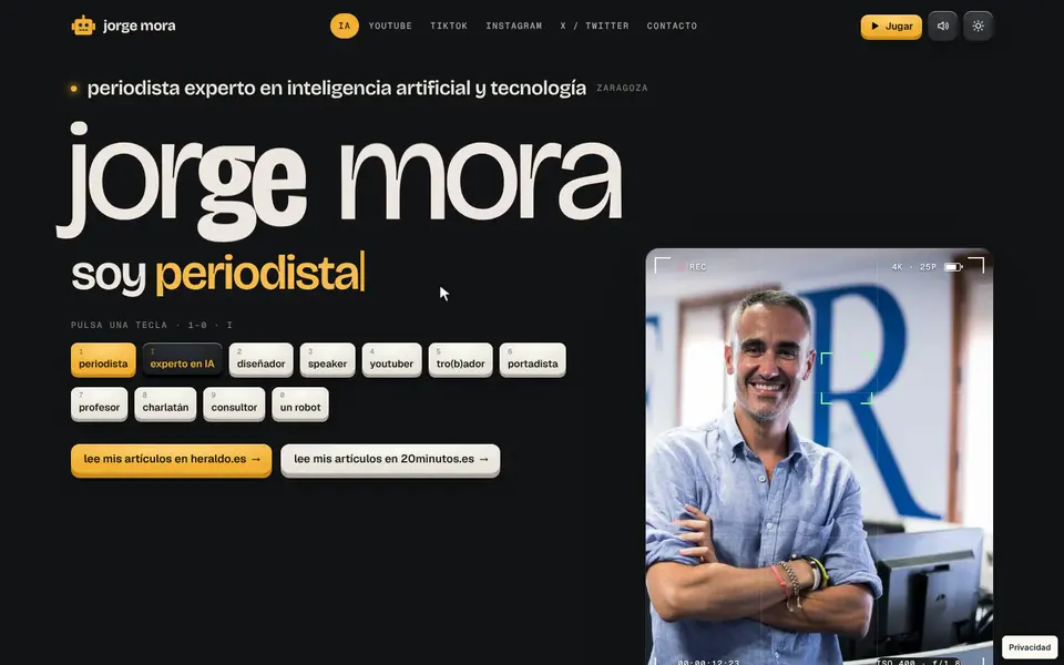 Jorge Mora · Web