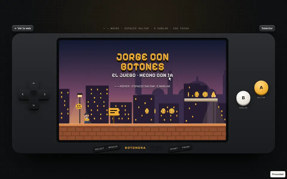Jorge Mora · Juego