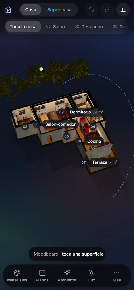 Mi Casa en funcionamiento